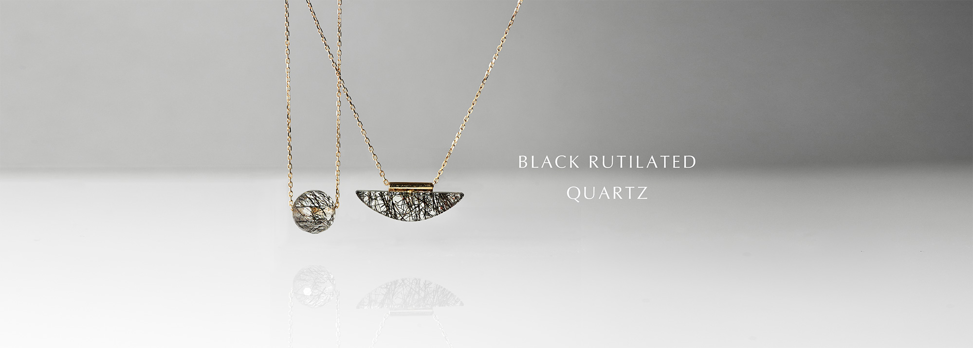 BLACK RUTILATED QUARTZ